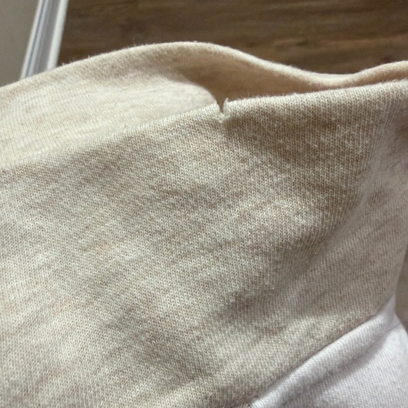 Evereve Mika Red White and Oatmeal Colorblock Pullover - Picture 8 of 8